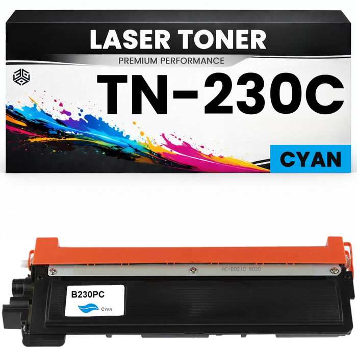 Toner kompatibel für Brother TN-230C HL-3040CN/3070CW/3045CN/3075CW MFC-9010CN/9120CW/9320CW/9125CN/9325CW DCP-9010CN in Cyan