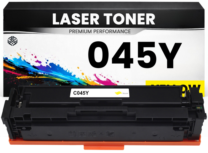 Toner kompatibel für Canon Cartridge 045Y / 1239C002 i-SENSYS LBP-611cn/613cdw i-SENSYS MF-631cdw/632cdw/633cdw/634cdw/635cx/636cdwt i-SENSYS LBP612cdw in Gelb