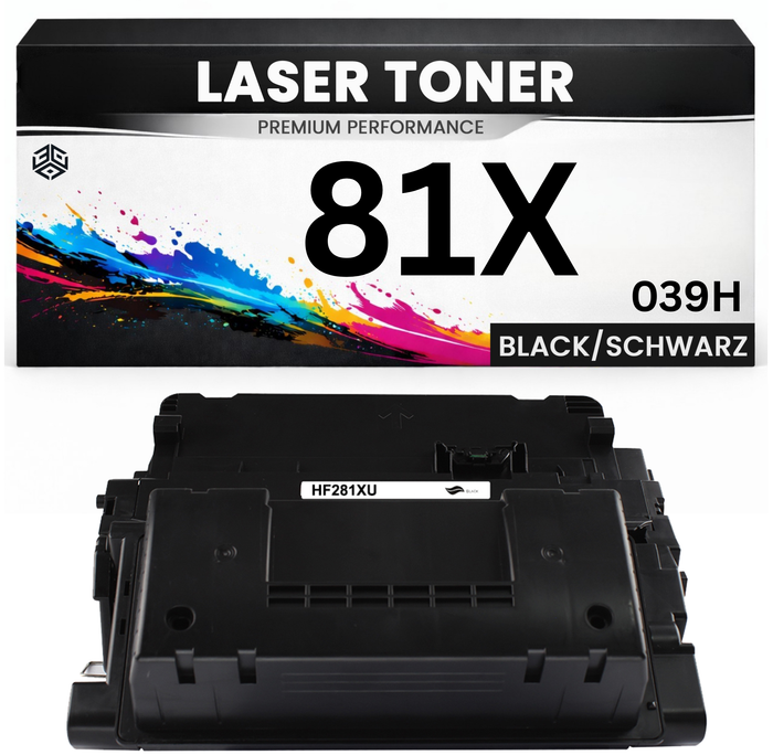 Toner kompatibel für HP CF281X / Cartridge 039H(81X) Canon i-SENSYS LBP351dn/LBP352dn LaserJet Enterprise MFP M630h/M630dn/M630f/M630z/M605/M606/M630 in Schwarz