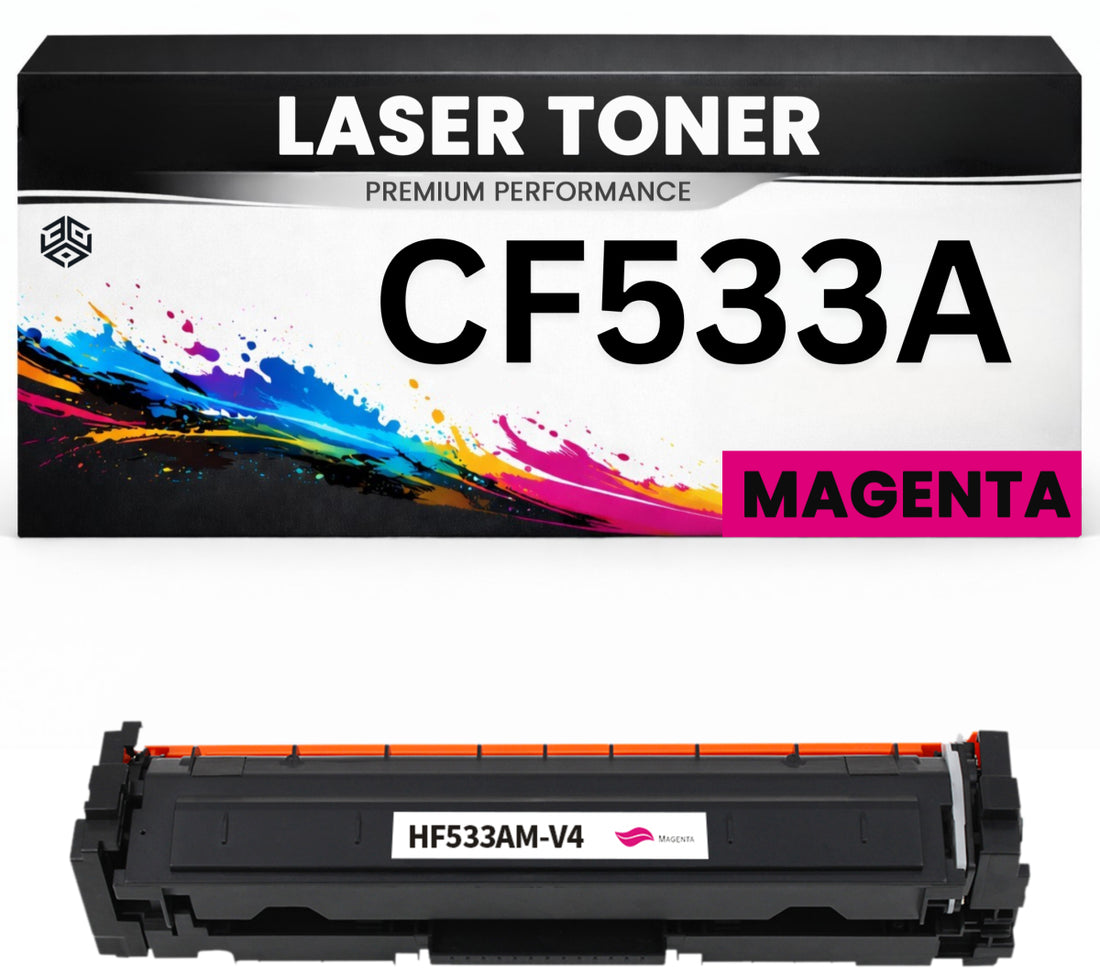 Toner 205A für HP kompatibel Magenta CF533A Premium Alternative Günstig Color LaserJet Pro M154a/154nw/180n/180nw/181fw MFP M154nw
