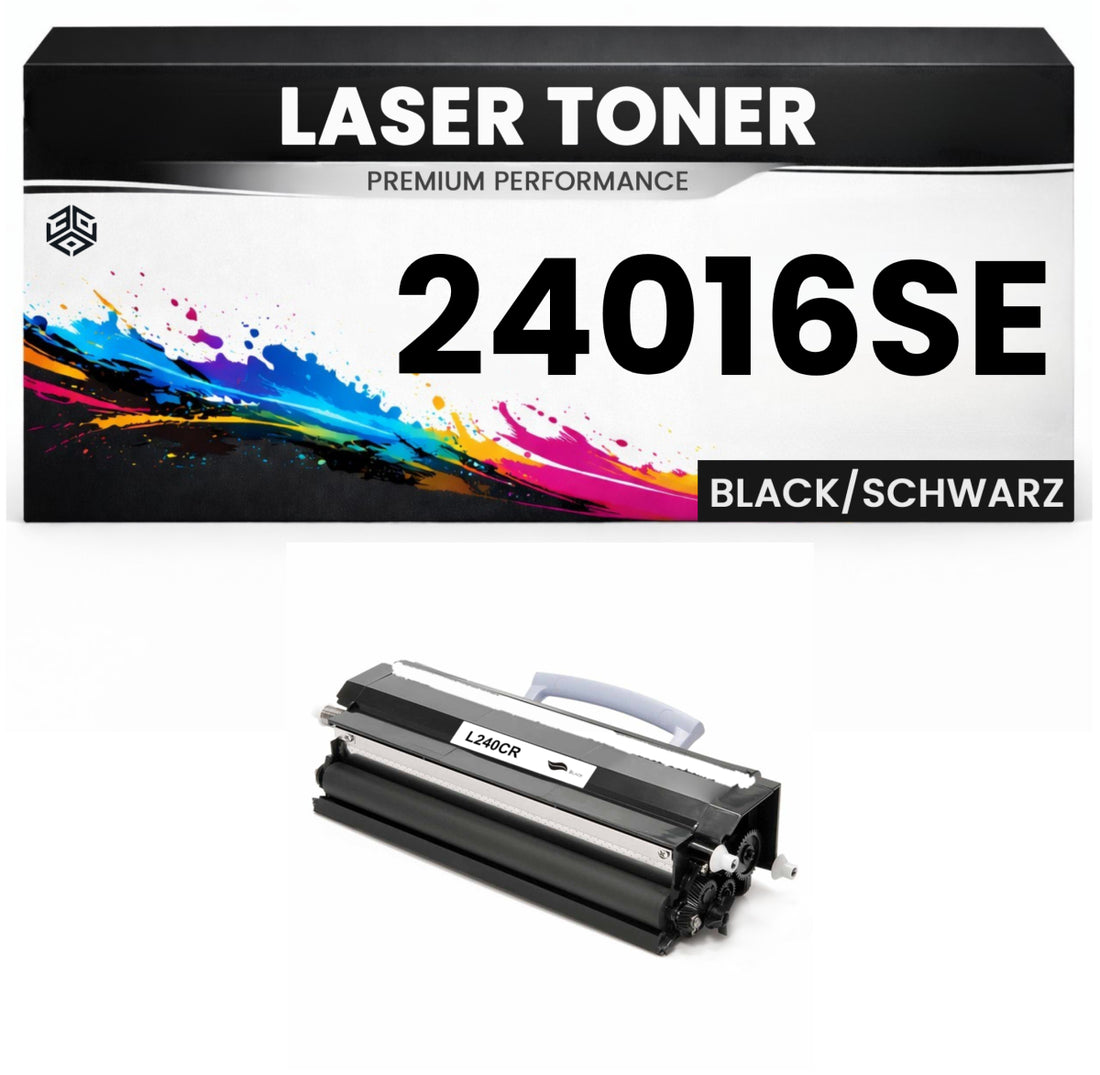 Toner 24016SE für Lexmark kompatibel Schwarz hochwertige Premium Alternative für Lexmark E232, E240, E33X, E34X, E230, T240