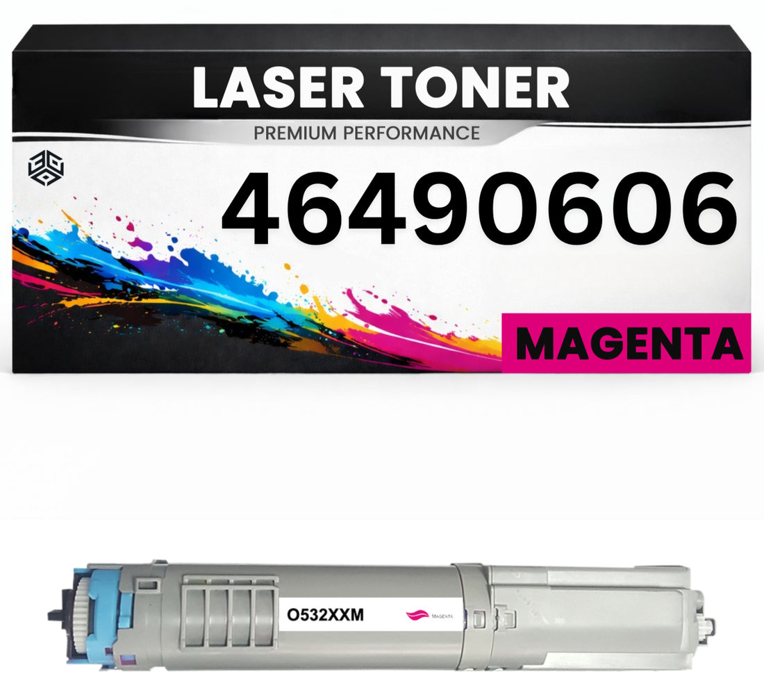 Toner 46490606 Magenta für OKI kompatibel hochwertige Premium Alternative Okidata C532dn/542dn MC563dn/573dn/573DN C542dn