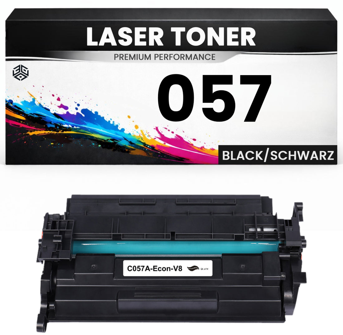Toner Cartridge 057 für Canon kompatibel Schwarz 57 wie Original Premium Satera LBP221dw/224 MFP MF447dw/457dw i-SENSYS LBP223dw/226dw/228x