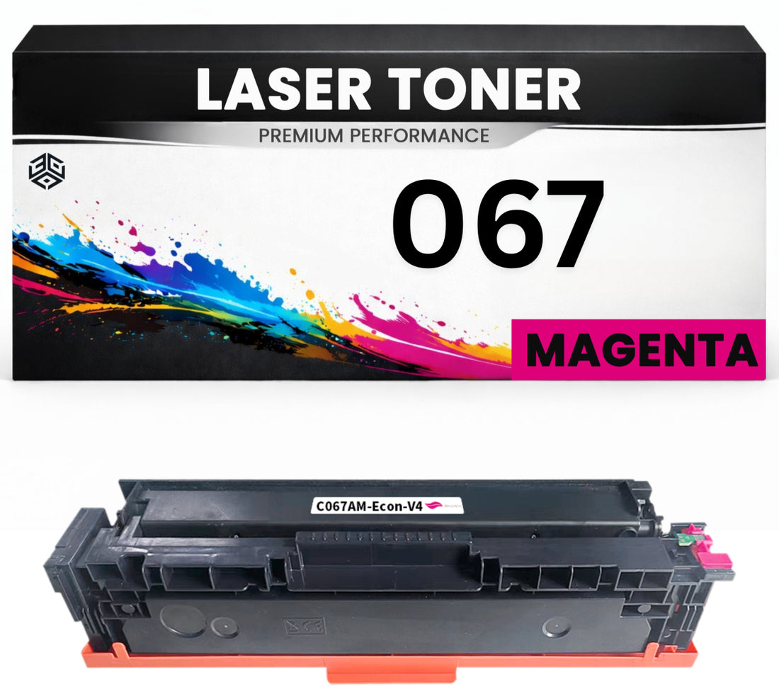 Toner Cartridge 067 Magenta für Canon kompatibel 67 Premium Alternative imageClass LBP633Cdw/632Cdw/631Cw MF651Cw/653Cdw/654Cdw/655Cdw LBP632Cdw