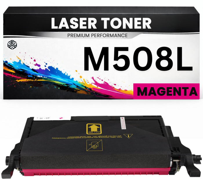 Toner M508L Magenta für Samsung CLTM5082L ELS Premium Alternative Günstig für Samsung CLP-620, CLP-670, CLX-6220, CLX-6250