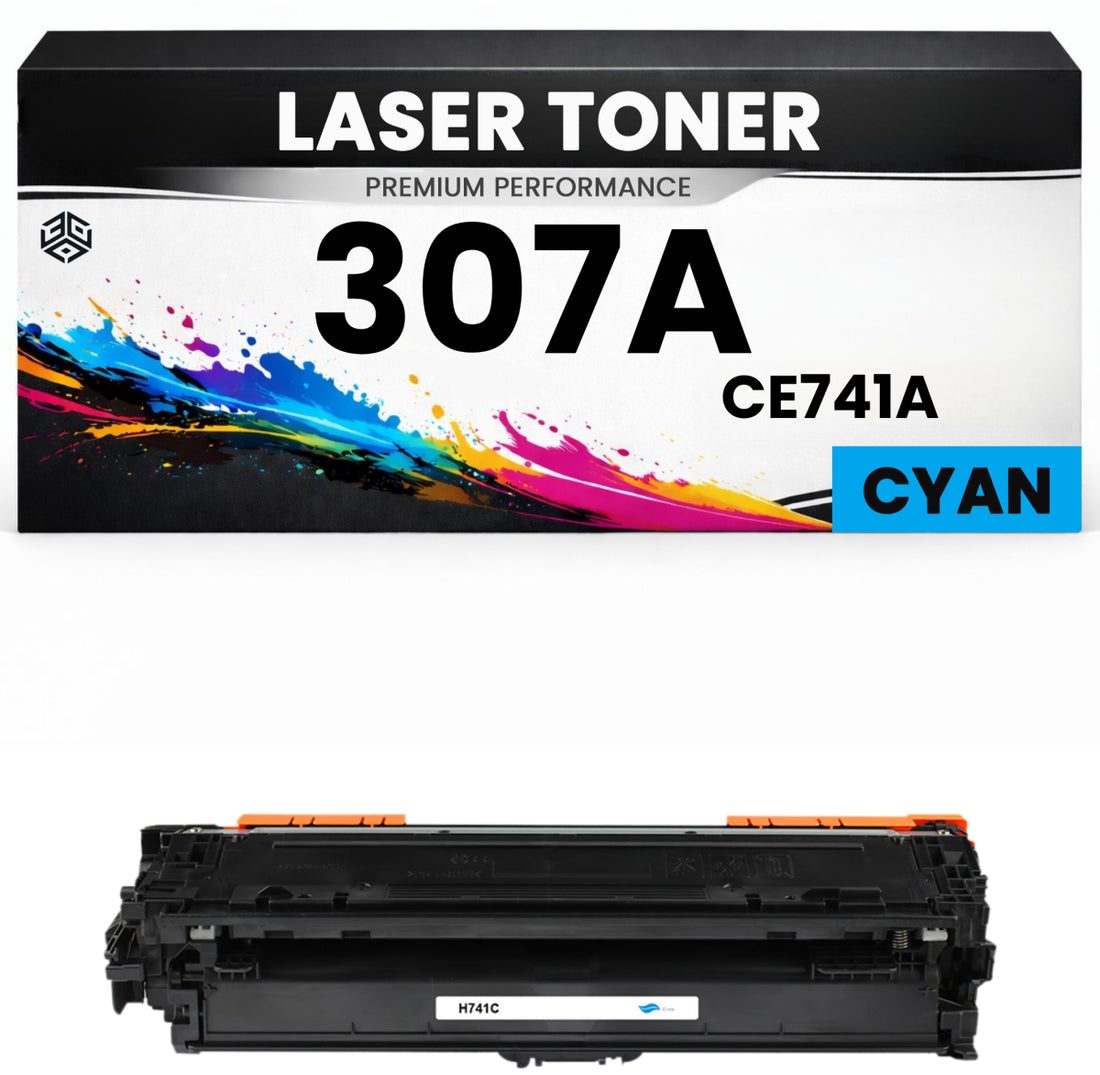 XL Toner 307A für HP Cyan CE741A Premium Alternative Günstig 7300S. für HP Color LaserJet Professional CP5225 series