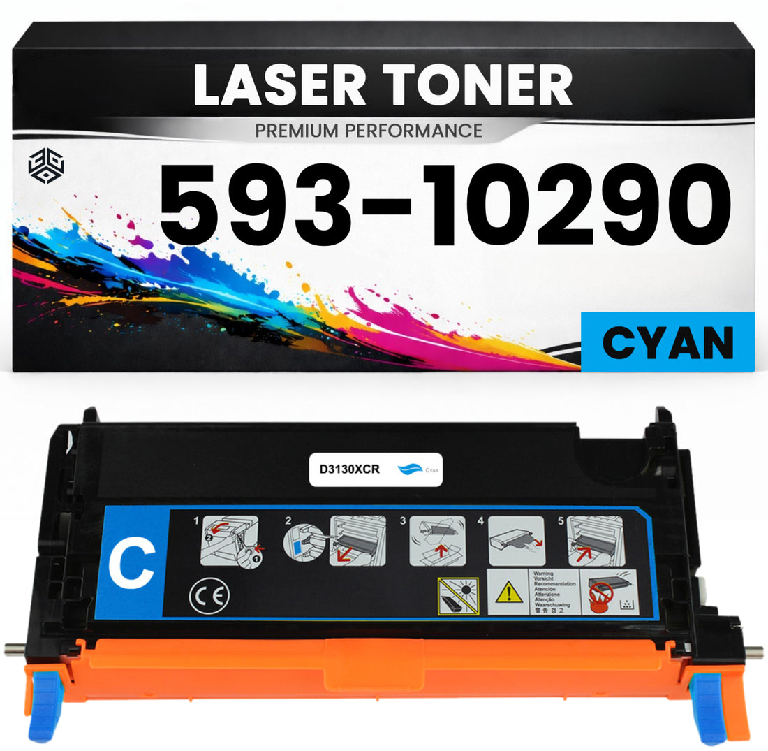 XL Toner 593-10290 Cyan für Dell kompatibel hochwertige Premium Alternative für Dell 3130cn, 3130, 3130CND