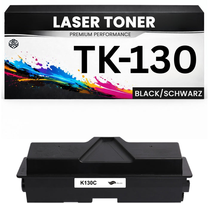 XL Toner TK-130 für Kyocera Schwarz TK130 hochwertige Alternative für Kyocera FS-1028DP, FS-1028MFP, FS-1128MFP, FS-1300D, FS-1350DN