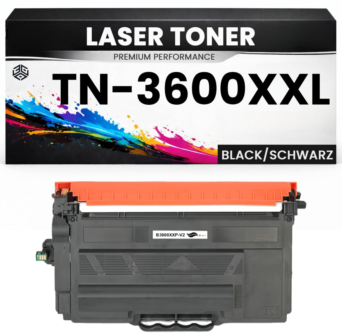 XXL Toner TN-3600XXL für Brother kompatibelSchwarz TN3600 wie Orig alternativ HL-L5210DN/5210DW/5215DN/6210DW/6410DN/6415DN DCP-L5510DW MFC-EX910