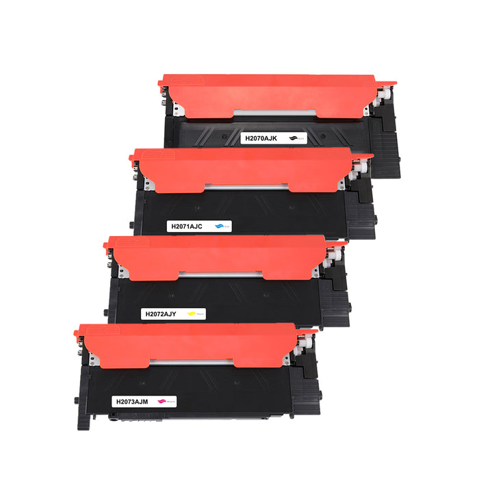 Toner kompatibel für HP W2070 / 1 / 2 / 3A(117A) color Laser 150 color Laser MFP 178series color Laser MFP 179series in C/K/M/Y