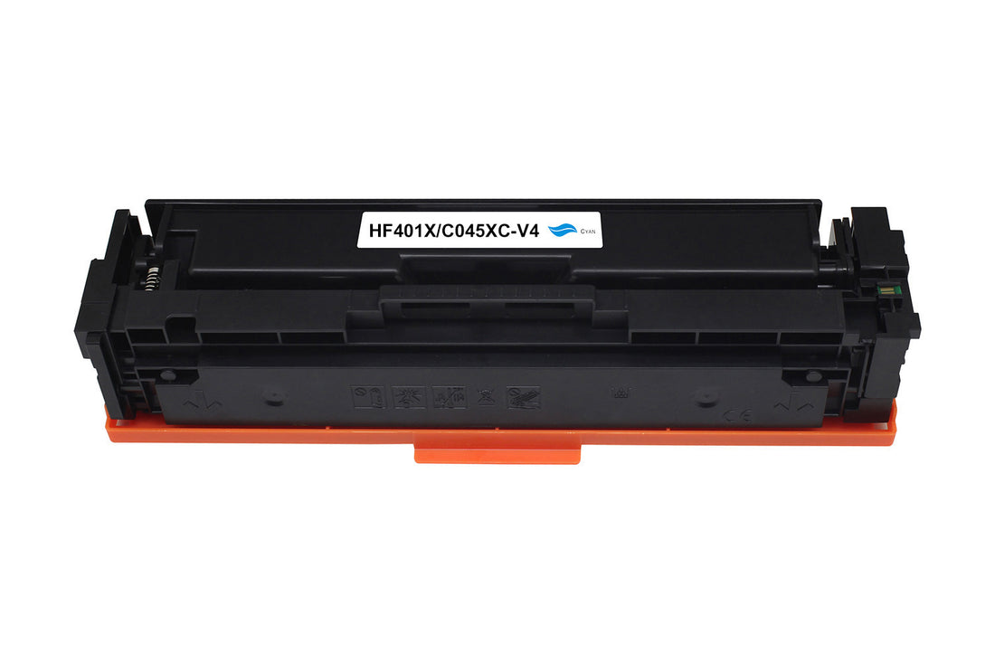 Toner kompatibel für HP CF401X  / 
Cartridge 045HC(201X) Color LaserJet Pro M252dw/M252n Color LaserJet Pro MFP M277dw/M277n/M277c6/M274n

Canon i-SENSYS LBP-611cn/613cdw i-SENSYS