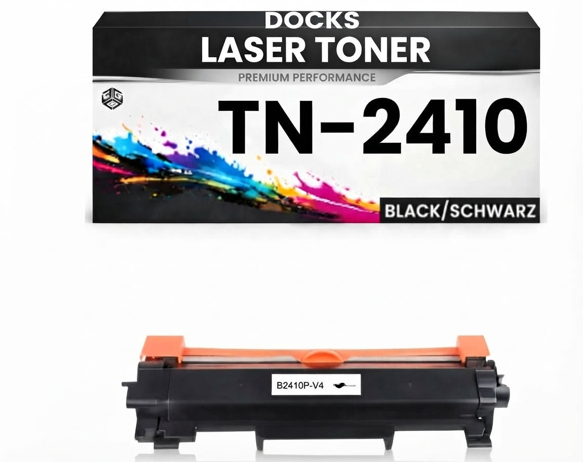 Toner kompatibel für Brother TN-2410 HL-L2350DW/L2310D/L2357DW/L2375DW/L2370DN MFC-L2710DN/L2710DW/L2730DW/L2750DW DCP-L2510D/L2530DW/L2537DW/L2550DN in Schwarz