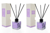 2er Set DOCKS Raumduft Set 110ml Diffuser mit Duftstäbchen – Lufterfrischer Duft