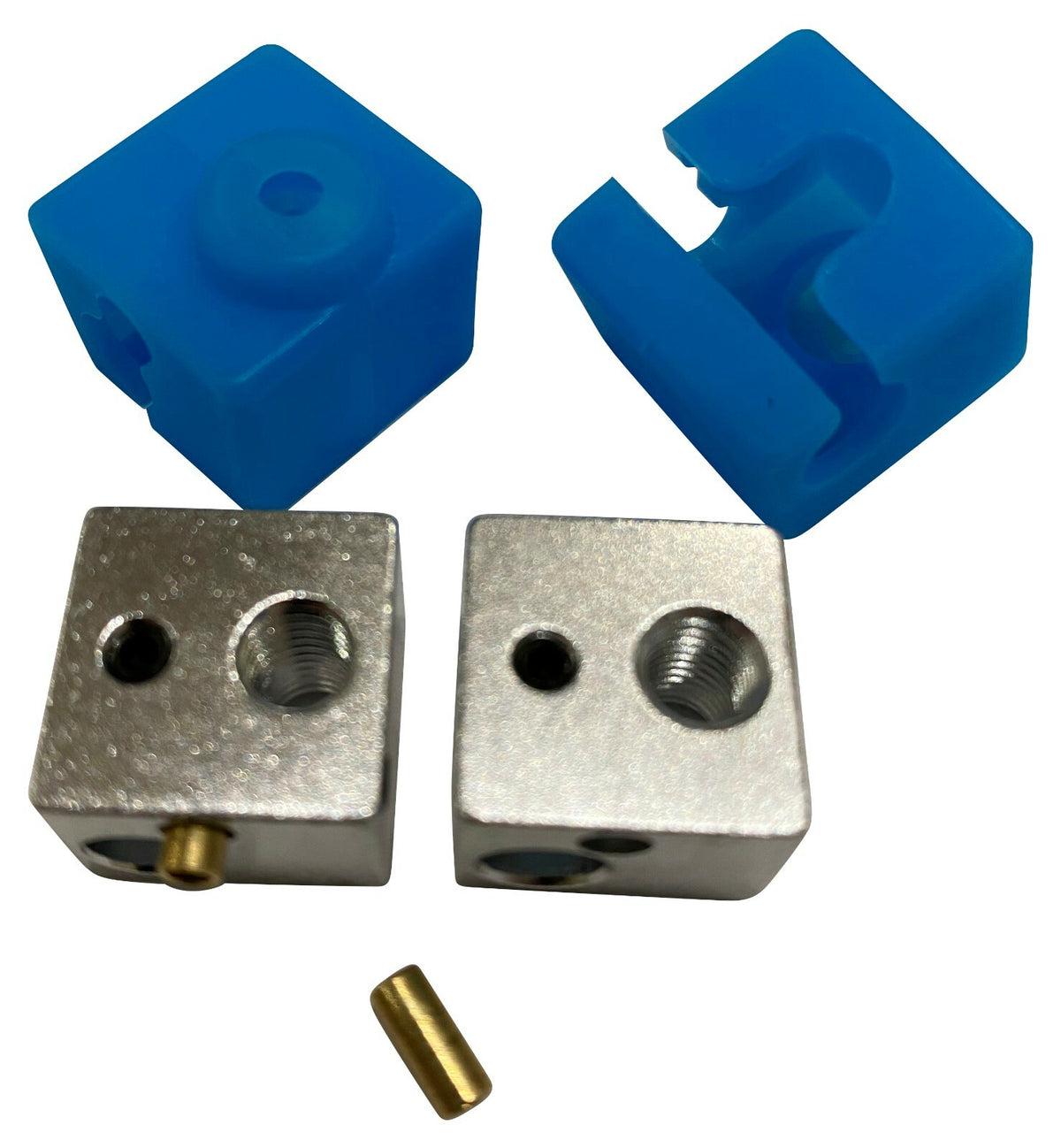Anycubic I3 Mega/Chiron HeatblocK (Heizblock) V5 + Silikon Socken 2er Set