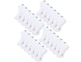 6–24 Paar DOCKS Sneaker Socken Baumwolle Atmungsaktive Damen & Herren weiß