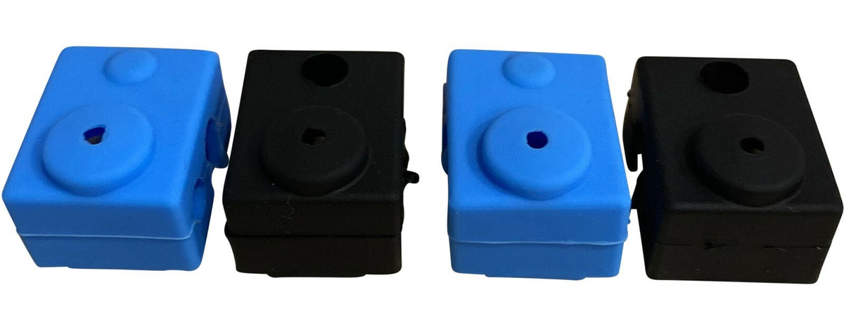 4x V6 Heizblock(Heatblock) Silikon Socken Heizblock Schutz für 3D Drucker