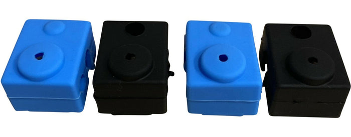 4x V6 Heizblock(Heatblock) Silikon Socken Heizblock Schutz für 3D Drucker