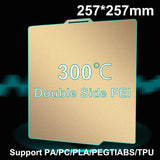 Doppelseitige  Pei Plate 257X257mm kompatibel für Bambu Lab X1 und P1P