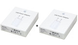 2x Original Apple USB Netzteil Ladegerät Stecker A1400 f. iPhone 8 7 6 6s Plus 5
