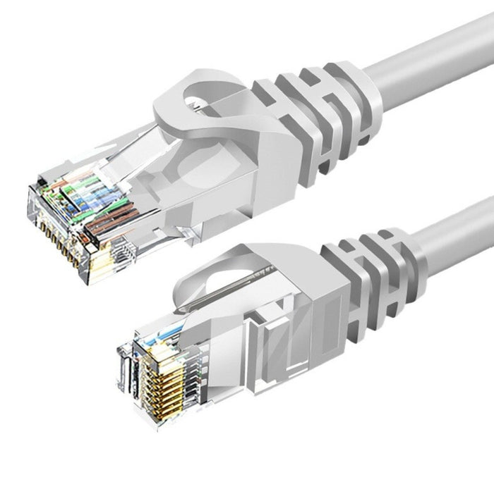 CAT6 Kabel S/FTP Patchkabel RJ45 DSL LAN Netzwerk Ethernet Kabel grau 1m- 15m