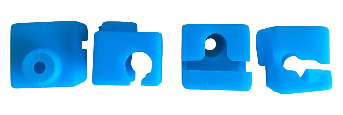 Anycubic I3 Mega/Chiron V5  Silikon Socken 4er Set für Heatblock (Heizblock)