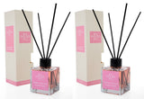 2er Set DOCKS Raumduft Set 110ml Diffuser mit Duftstäbchen – Lufterfrischer Duft