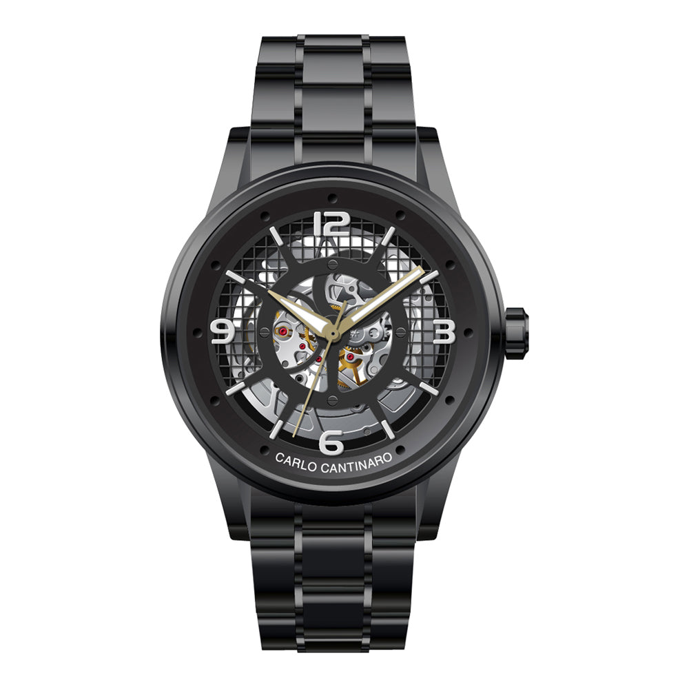 Carlo Cantinaro CC1001MB008 Herrenuhr Automatik