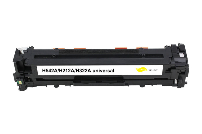 Toner kompatibel für HP CF212A / CB542A / CE322A / Cartridge 716Y / Cartridge 731Y LaserJet Pro 200 color M251n/M251nw MFP M276n/M276nw Color LaserJet CP1215/CP1515N/CP1518NI CM1312/CM1312NFI