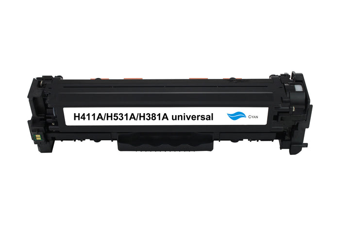 Toner kompatibel für HP CE411A / CC531A / CF381A / Cartridge 718C(305A / 304A / 312A) LaserJet Pro 400 color M451dw/M451dn/451nw/M475dn LaserJet Pro 300 color MFP M375nw/M351a in Cyan