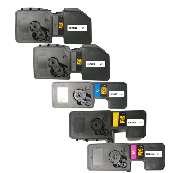 Toner kits kompatibel für Kyocera TK-5240K / C / M / Y ECOSYS M5526cdn/M5526cdw/M5026cdn/M5026cdw in C/K/M/Y