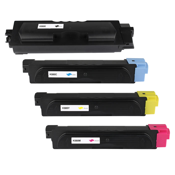 Toner kits kompatibel für Kyocera TK-580K / C / M / Y FS-C5150DN P6021 in C/K/M/Y