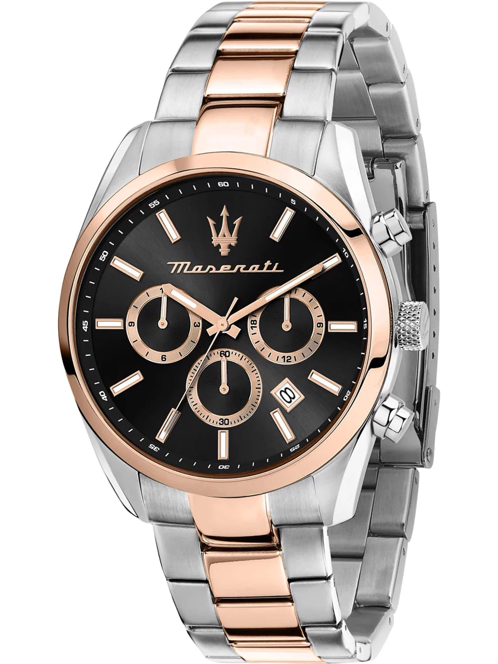 Maserati Attrazione R8853151002 Herrenuhr Dualtimer