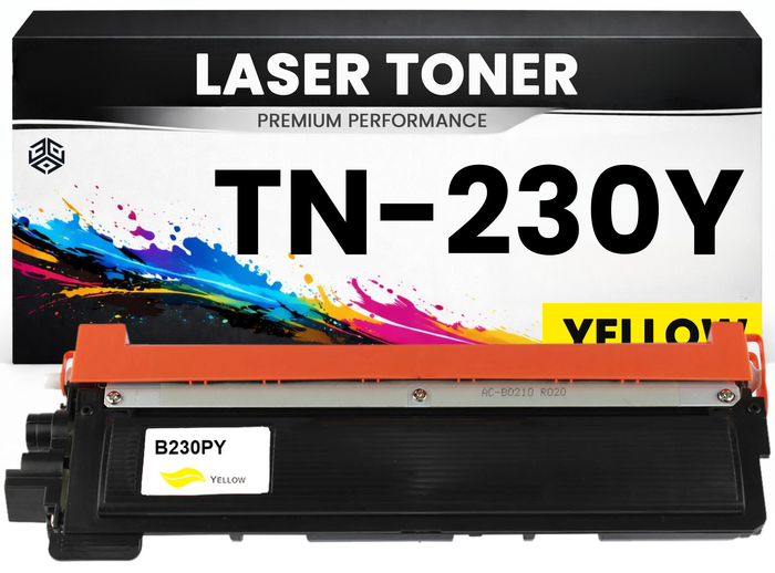 Toner kompatibel für Brother TN-230Y HL-3040CN/3070CW/3045CN/3075CW MFC-9010CN/9120CW/9320CW/9125CN/9325CW DCP-9010CN in Gelb