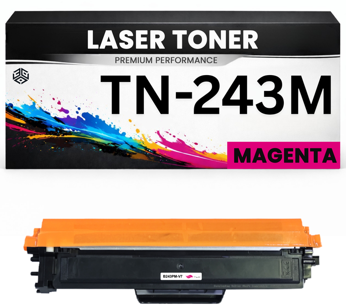 Toner kompatibel für Brother TN-243M HL-L3210CW/L3230CDW/L3270CDW DCP-L3510CDW/L3517CDW/L3550CDW MFC-L3710CW/L3730CDN/3750CDW/L3770CDW in Magenta
