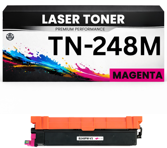 Toner kompatibel für Brother TN-248M HL-L3215cw/L3220cw/L3220cwe/L3240cdw/L8230cdw/L8240cdw DCP-L3515cdw/L3520cdw/L3520cdwe/L3527cdw/L3555cdw/L3560cdw