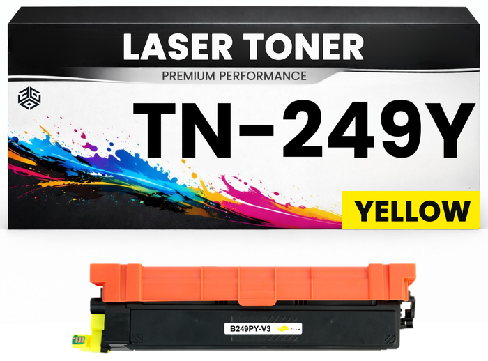 Toner kompatibel für Brother TN-249Y HL-L8230cdw/L8240cdw MFC-L8340cdw/L8390cdw in Gelb
