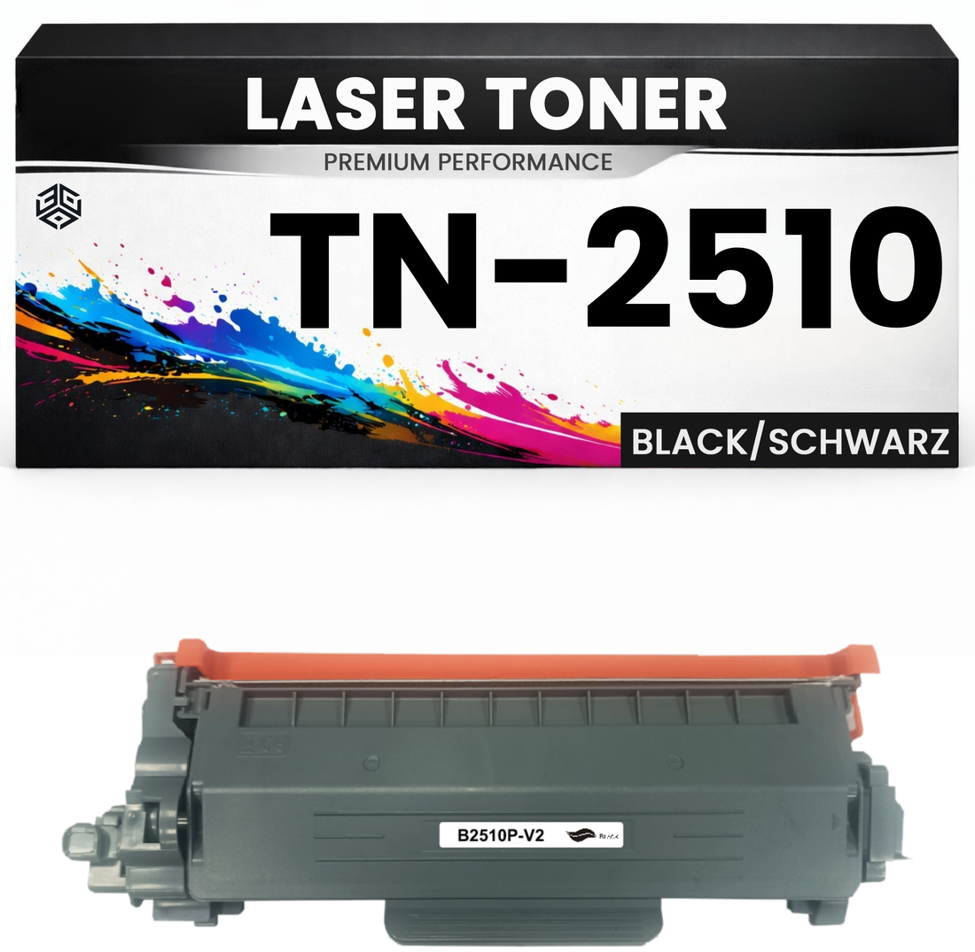Toner kompatibel für Brother TN-2510 HL-L2400DW/L2400DWE/L2445DW/L2447DW/L2865DW DCP-L2620DW/L2627DW/L2627DWXL/L2627DWE/L2660DW/L2665DW MFC-L2800DW/L2827DW/L2827DWXL /L2835DW/L2860DW/L2860DWE in