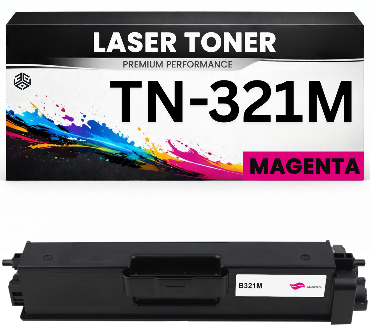 2 x Toner TN-321M Magenta hochwertige Brother alternative TN321M Premium Günstig für HL-L8250CDN/8350CDW/8350CDWT MFC-L8850CDW/8600CDW HL-L8350CDW