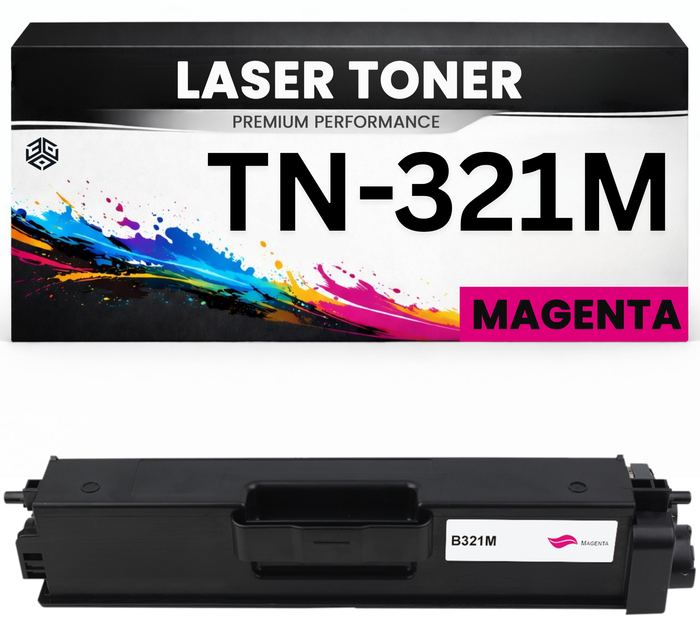 2 x Toner TN-321M Magenta hochwertige Brother alternative TN321M Premium Günstig für HL-L8250CDN/8350CDW/8350CDWT MFC-L8850CDW/8600CDW HL-L8350CDW