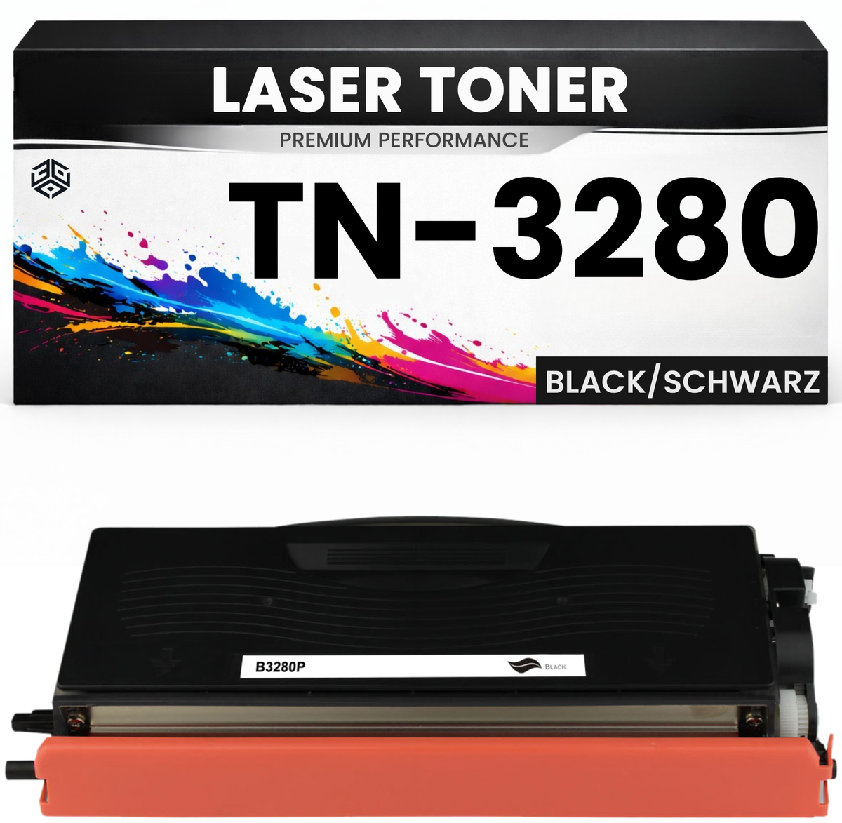 XXL Toner TN-3280 für Brother kompatibel Schwarz TN3280 wie Original DCP-8085DN/8080DN/8380DN/8480DN/8880DN/8890DW HL-5340D/5340DL/5350DN FX3000