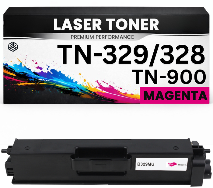 Toner kompatibel für Brother TN-329M / TN-328M / TN-900M HL-4150CDN/4570CDW/4570CDWT/L8350CDW/L9200CDWT/L9200CDW MFC-9460CDN/9560CDW/9970CDW/L8850CDW/L9550CDWT/L9550CDW DCP-L8450CDW/9270CDN in Magenta