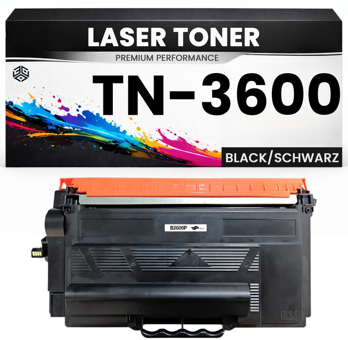 Toner kompatibel für Brother TN-3600 HL-L5210DN/L5210DW/L5215DN/L6210DW/L6410DN/L6415DN DCP-L5510DW MFC-L5710DN/L5710DW/L5715DN/L6710DW/L6910DN/L6915DN/EX910 in Schwarz