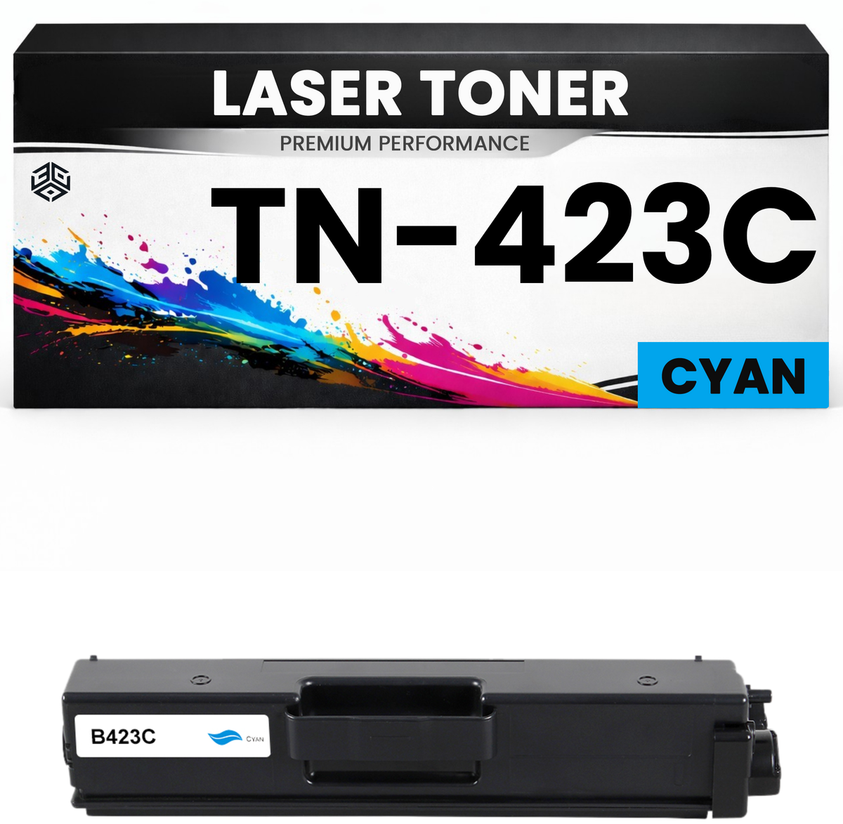 XL Toner kompatibel für Brother TN-423C HL-L8260CDW/L8360CDW MFC-L8690CDW/L8900CDW DCP-L8410CDW in Cyan