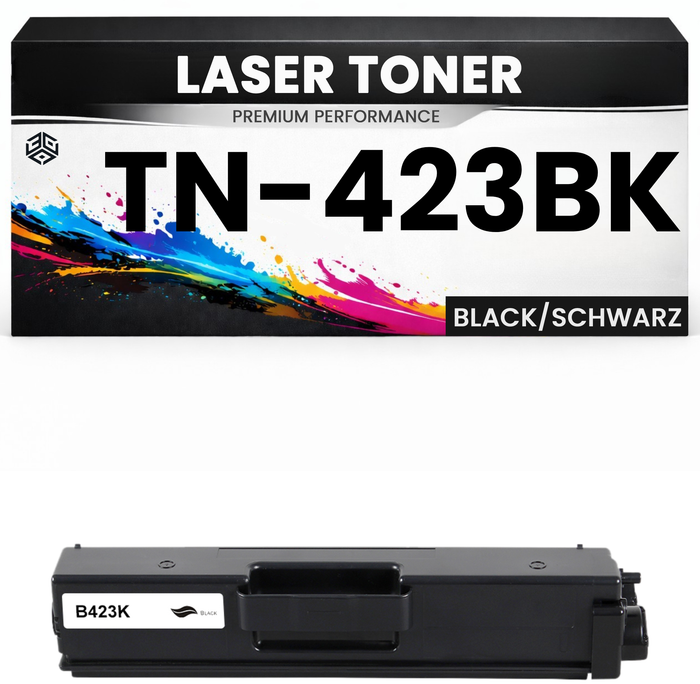 XXL Toner kompatibel für Brother TN-423BK HL-L8260CDW/L8360CDW MFC-L8690CDW/L8900CDW DCP-L8410CDW in Schwarz