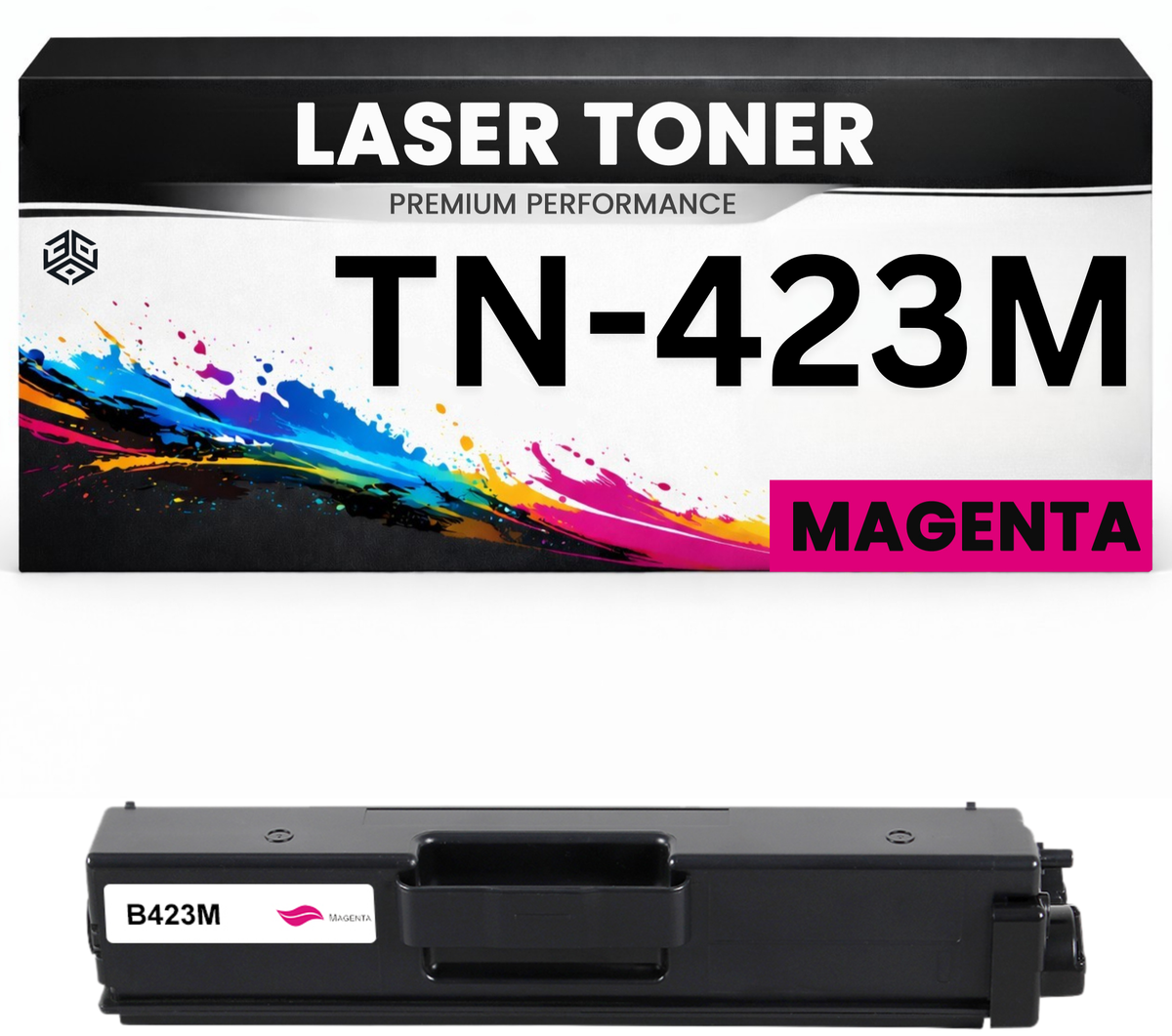 Toner TN-423M Magenta für Brother kompatibel TN423M Premium Alternative Günstig DCP-L8410CDW HL-L8260CDW/8360CDW MFC-L8690CDW/8900CDW HL-L8360CDW