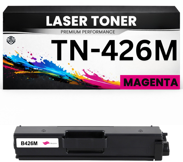 2 x XL Toner TN-426M Magenta für Brother kompatibel TN426M Premium Alternative NEU für Brother HL-L8360CDW, MFC-L8900CDW