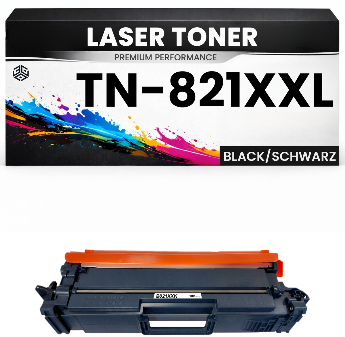 XXL Toner kompatibel für Brother TN-821XXL BK HL-L9430CDN/L9470CDN MFC-L9630CDN/9670CDN in Schwarz