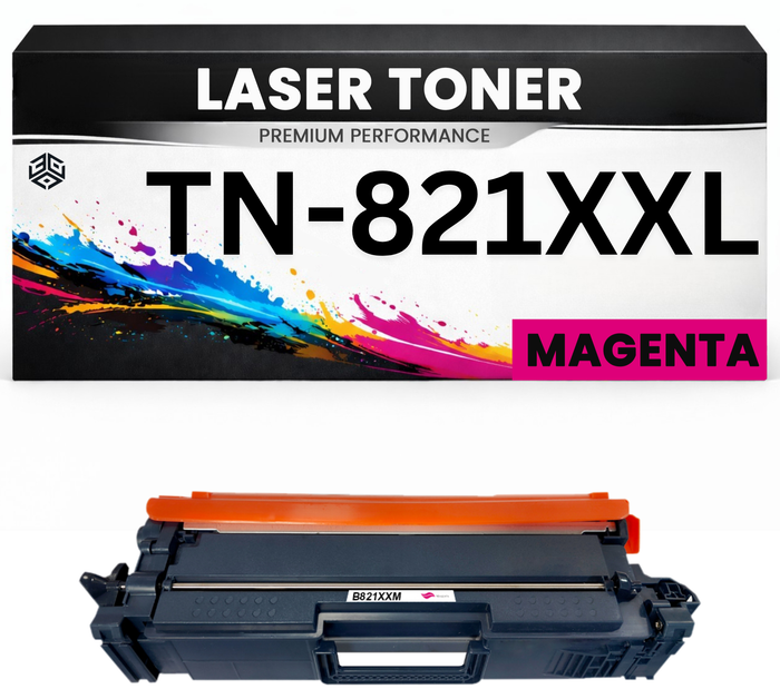 2 x XXL Toner TN-821XXL M Magenta für Brother kompatibel TN821 M Premium Alternative für Brother HL-L9430CDN, HL-L9470CDN, MFC-L9630CDN, MFC-9670CDN