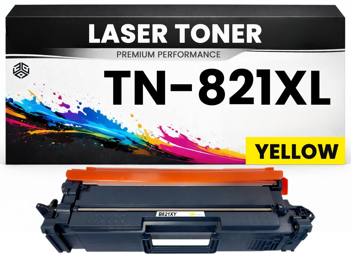 XXL Toner kompatibel für Brother TN-821XL Y HL-L9430CDN/L9470CDN MFC-L9630CDN/9670CDN in Gelb