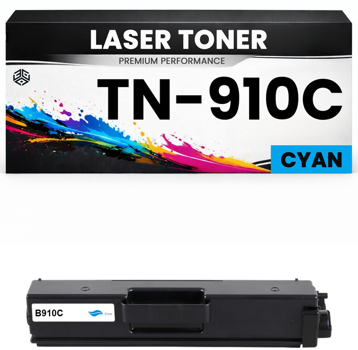 XXL Toner kompatibel für Brother TN-910C HL-L9310CDW/L9310CDWT/L9310CDWTT MFC-L9570CDW/L9570CDWT in Cyan